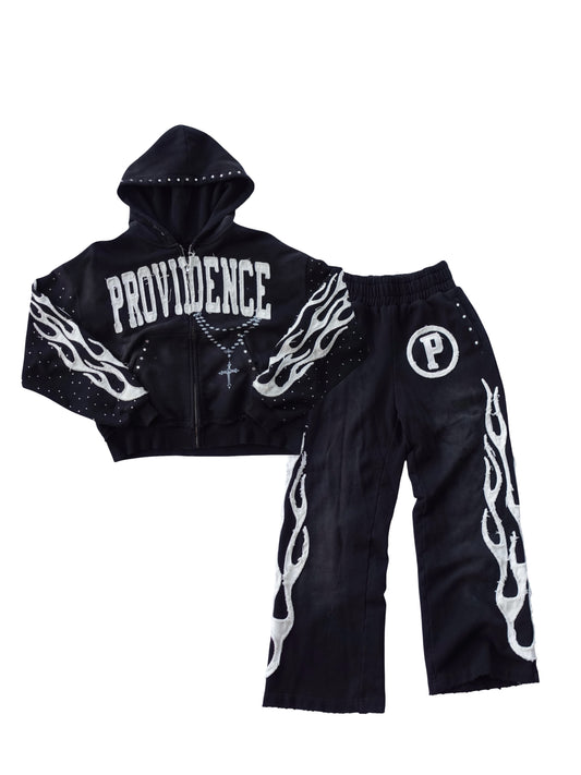 Black "Everything Happens" Full Set