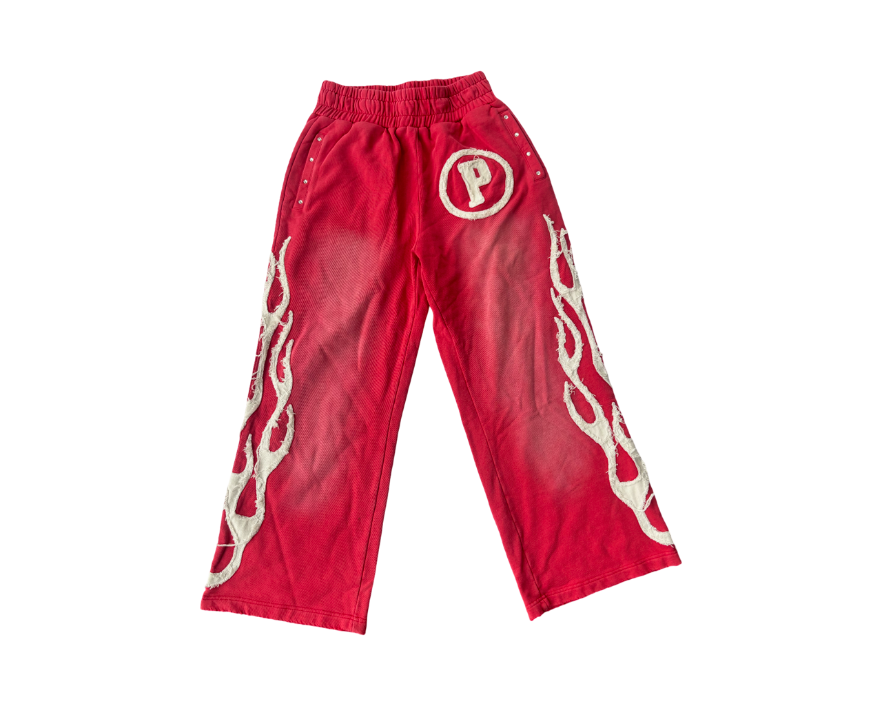 Red "Everything Happens" SweatPants