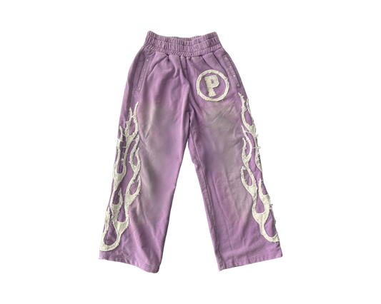 Purple "Everything Happens" SweatPants