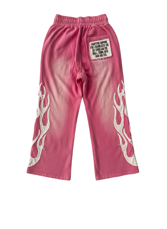 Pink "Everything Happens" Pants