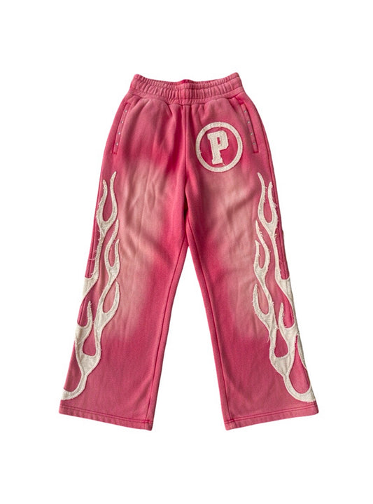Pink "Everything Happens" Pants